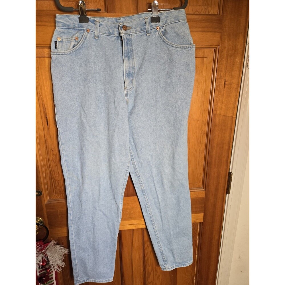 Chic Jeans Lot of 2 Vtg 80s Mom Jeans High Rise Light Wash Denim Size 18
